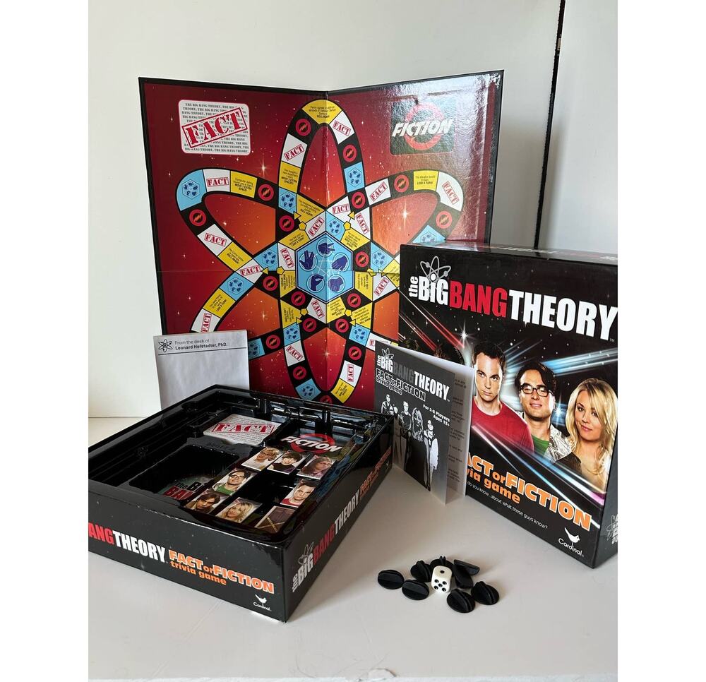 The Big Bang Theory Fact or Fiction Trivia Game, by Cardinal